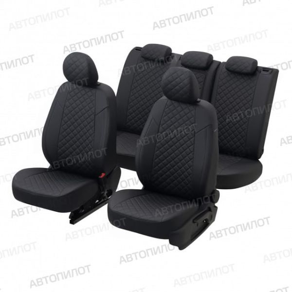 Чехлы Автопилот Экокожа Ромб на Changan CS35