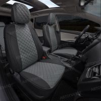 Чехлы Автопилот Экокожа Ромб на Changan CS35