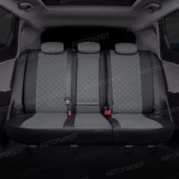 Чехлы Автопилот Экокожа Ромб на Changan CS35