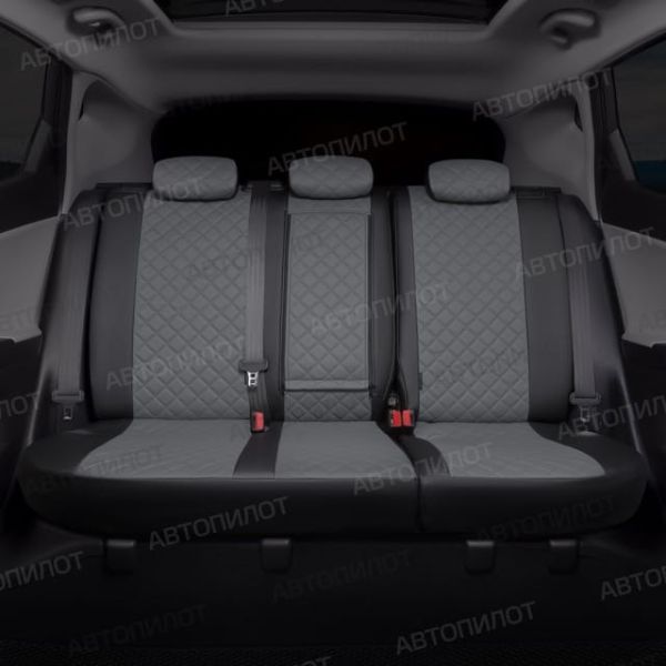 Чехлы Автопилот Экокожа Ромб на Changan CS35