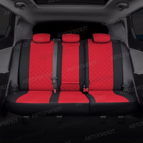 Чехлы Автопилот Экокожа Ромб на Changan CS35