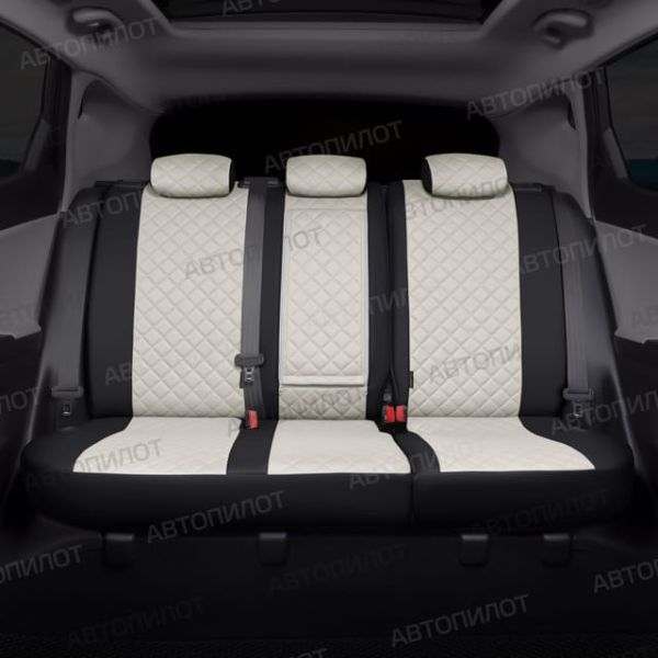 Чехлы Автопилот Экокожа Ромб на Changan CS35