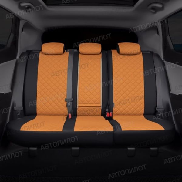 Чехлы Автопилот Экокожа Ромб на Changan CS35