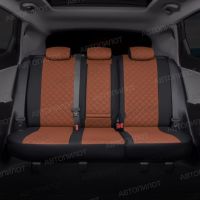 Чехлы Автопилот Экокожа Ромб на Changan CS35