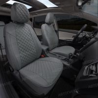 Чехлы Автопилот Экокожа Ромб на Changan CS35