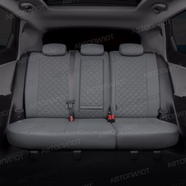 Чехлы Автопилот Экокожа Ромб на Changan CS35