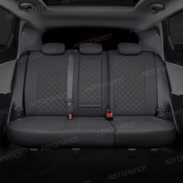 Чехлы Автопилот Экокожа Ромб на Changan CS35