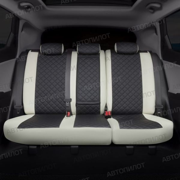 Чехлы Автопилот Экокожа Ромб на Changan CS35