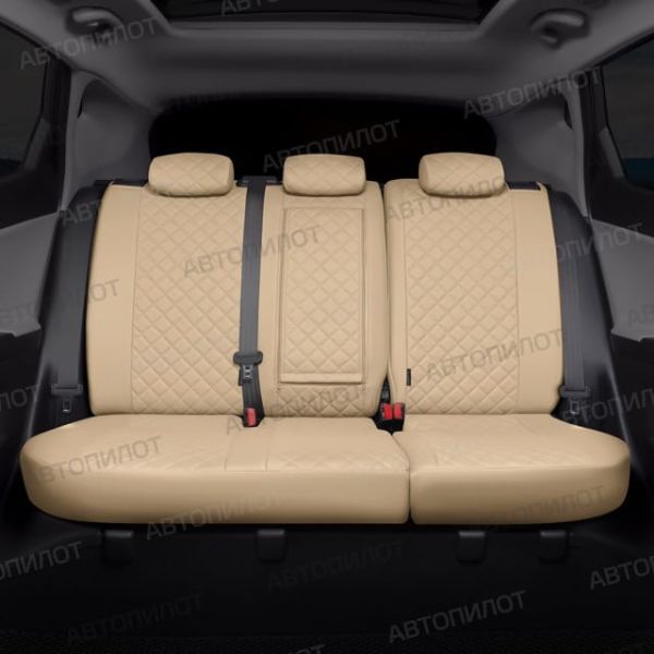 Чехлы Автопилот Экокожа Ромб на Changan CS35