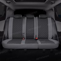Чехлы Автопилот Экокожа Ромб на Changan CS35