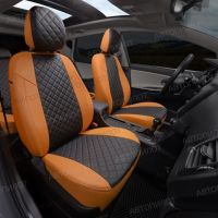 Чехлы Автопилот Экокожа Ромб на Changan CS35