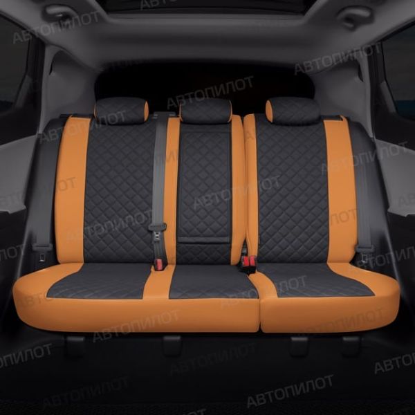 Чехлы Автопилот Экокожа Ромб на Changan CS35