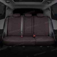 Чехлы Автопилот Экокожа Ромб на Changan CS35