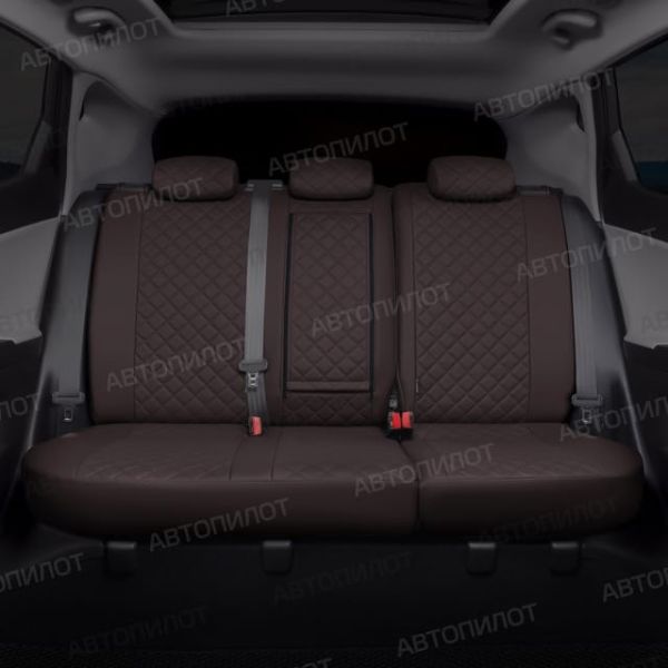 Чехлы Автопилот Экокожа Ромб на Changan CS35