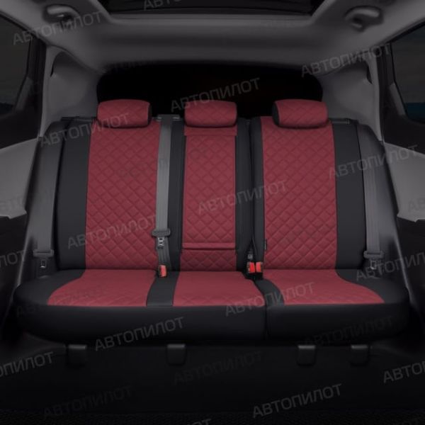 Чехлы Автопилот Экокожа Ромб на Changan CS35