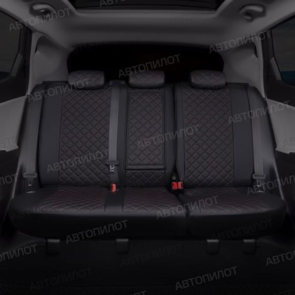 Чехлы Автопилот Экокожа Ромб на Changan CS35