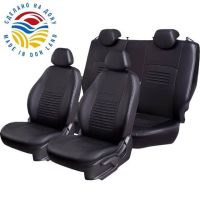 Чехлы Экокожа Турин Классик на Daewoo Gentra