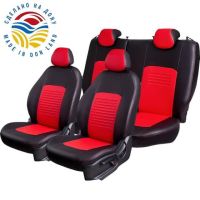 Чехлы Экокожа Турин Классик на Daewoo Gentra