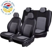 Чехлы Экокожа Турин Классик на Daewoo Gentra