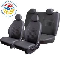 Чехлы Экокожа Турин Классик на Daewoo Gentra
